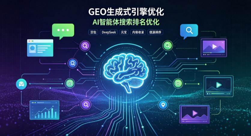 大渡口区GEO 浪潮来袭：生成式引擎优化崛起，创作者争抢豆包、DeepSeek、元宝智能体流量入口