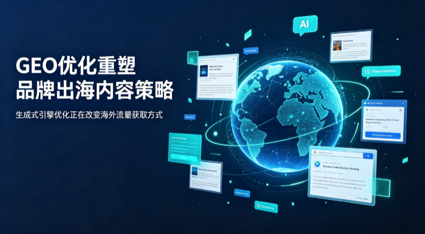 大渡口区AI 时代 GEO 兴起，品牌出海内容策略迎来重大调整